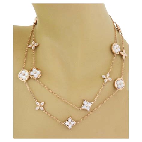 collana louis vuitton fiori